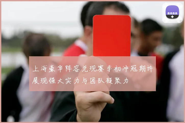 上海豪华阵容兑现赛季初冲冠期许展现强大实力与团队凝聚力